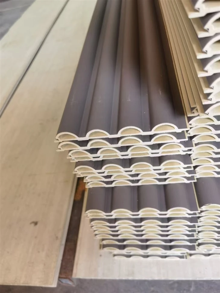 Indoor Decor WPC Wallboard Wood PVC Composite factory